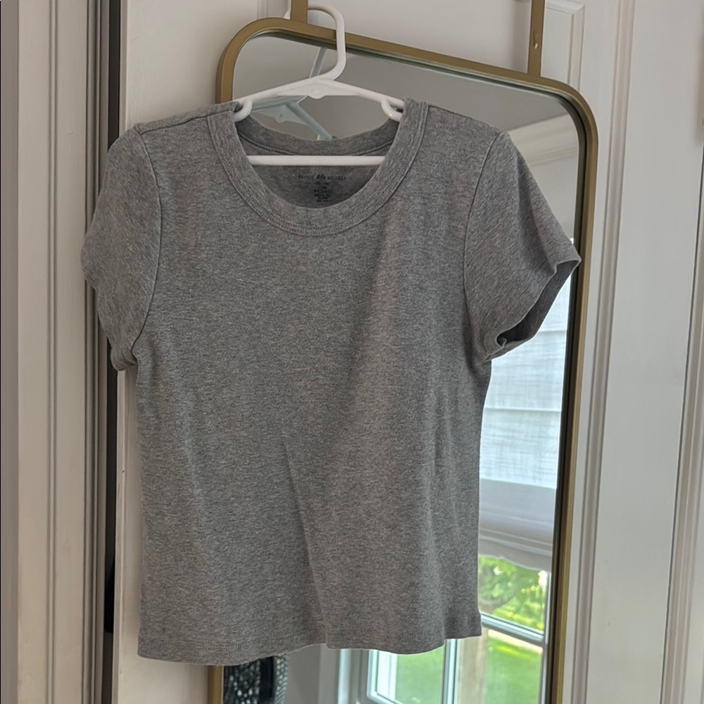Brandy Melville Gray Crewneck Tee